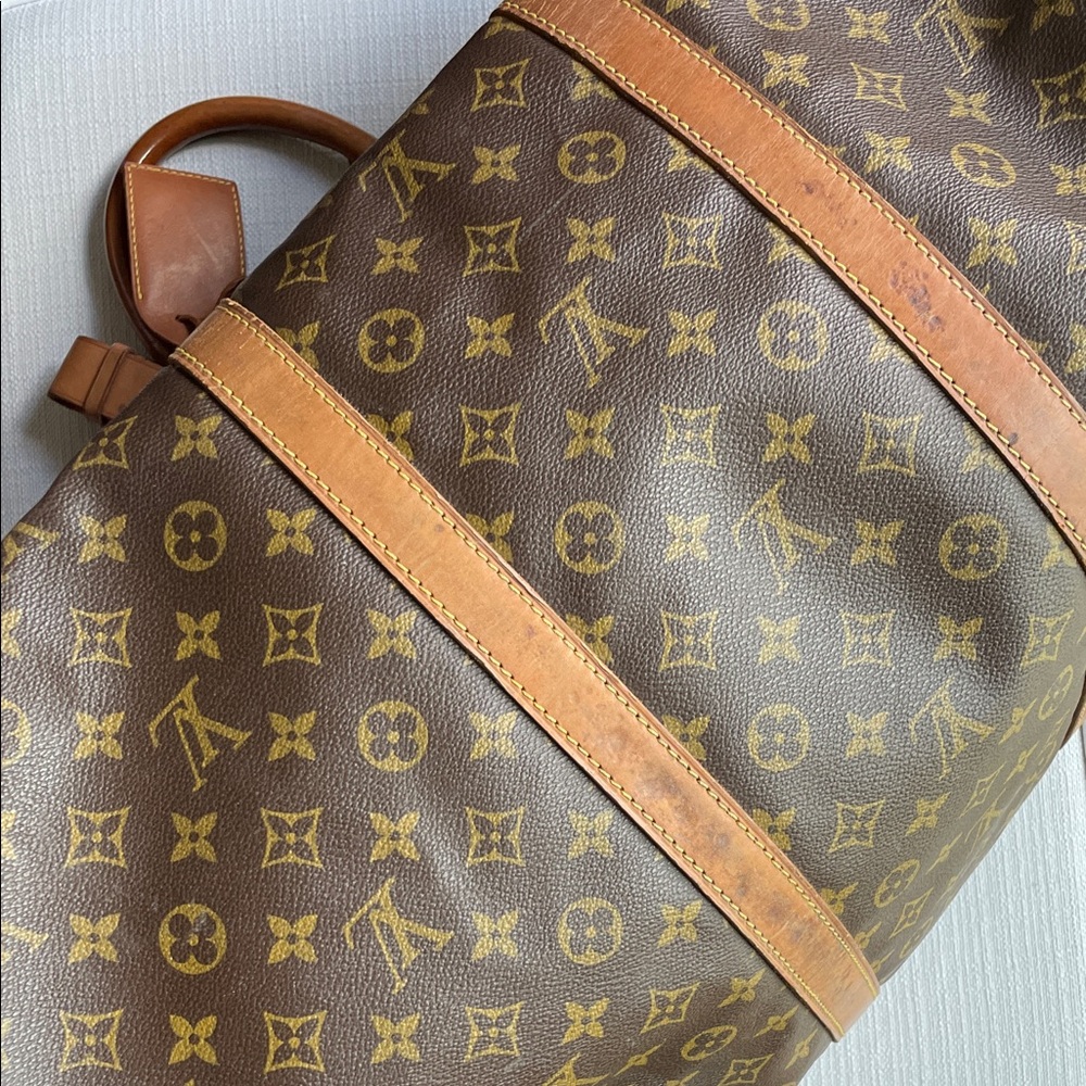 Louis Vuitton Keepall 60 Vintage Monogram Duffel Travel Bag VI 871 France - Picture 2 of 16